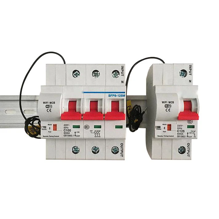 Wifi MCB 6KA 1P 3P Miniature Circuit Breaker